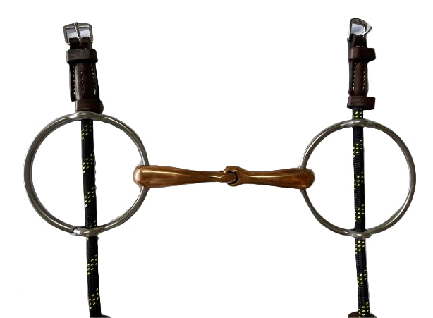 Copper Thick Mouth Gag Bit