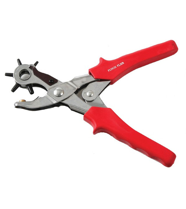 Leather Punch 10775 Red Handle