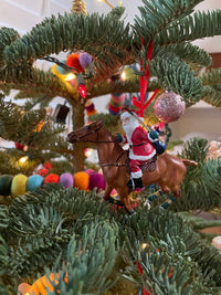 Polo Santa Ornament