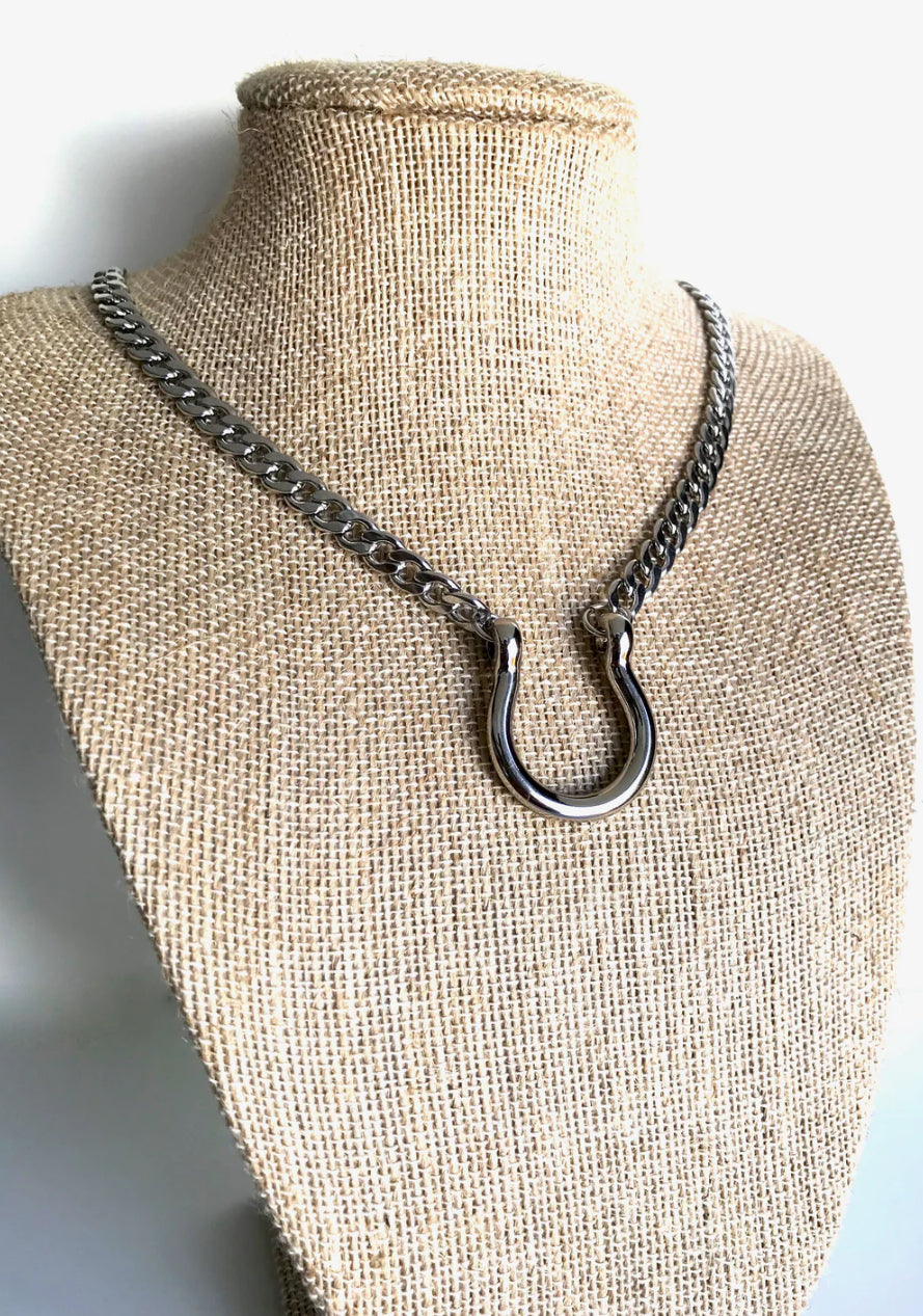 Atelier Unbridled Horseshoe Necklace