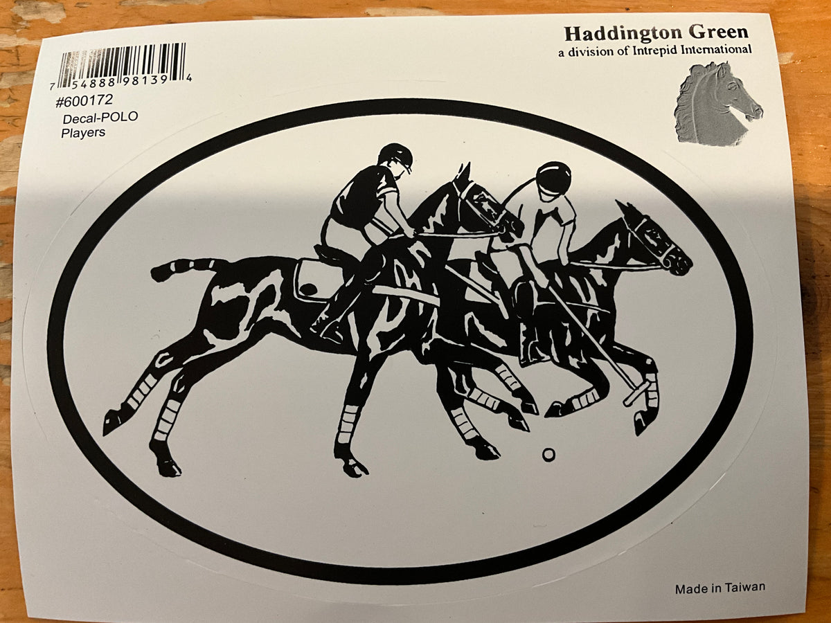 Polo Player Sticker