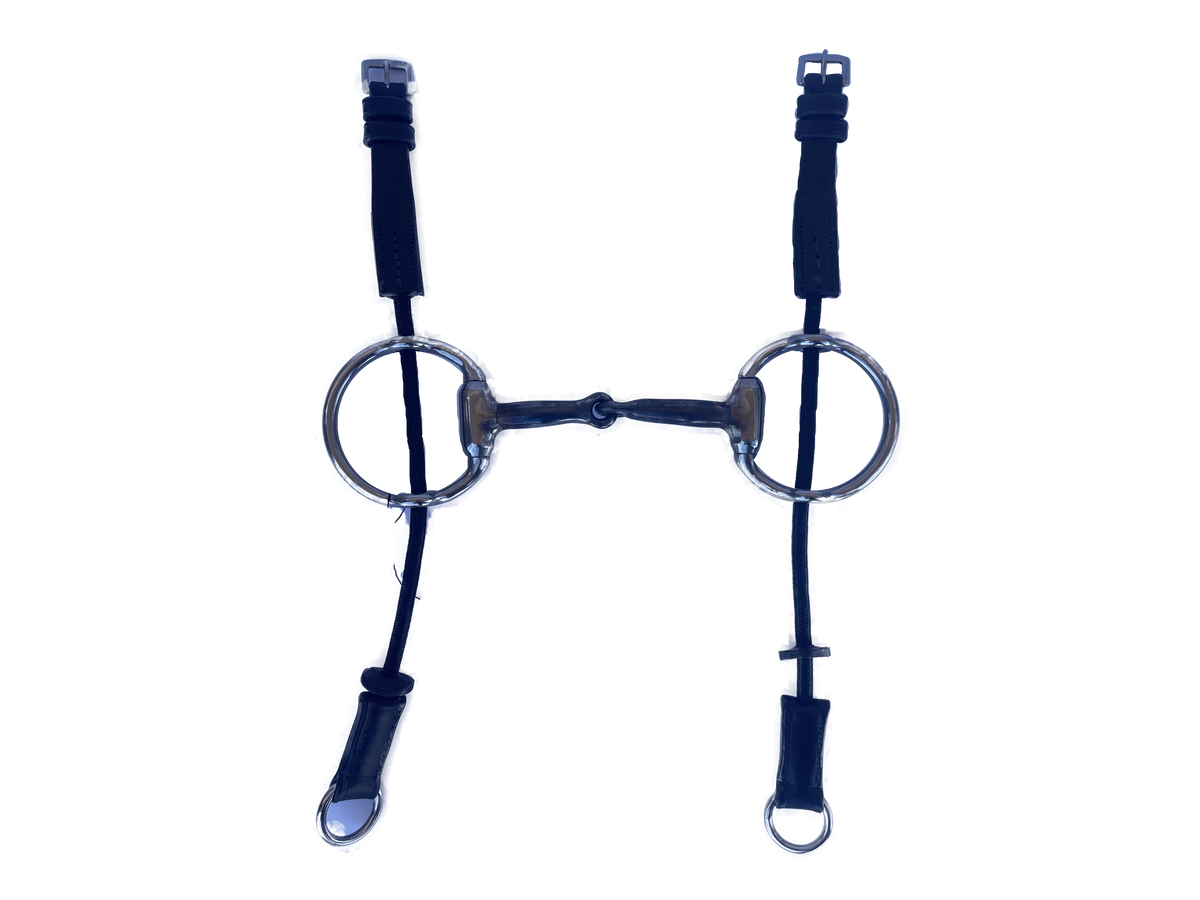 Abbey English Blue Eggbutt Gag