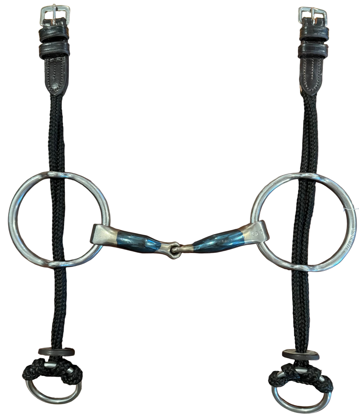 Bombers Polo Medium Ring Gag Snaffle