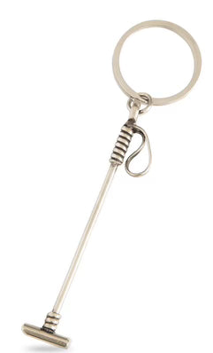 Keychain All Metal Polo Mallet