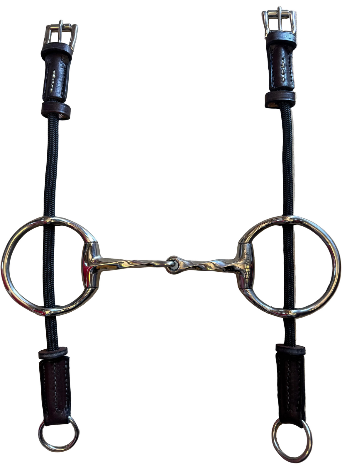 Centaur® Cheltenham Twisted Mouth Eggbutt Gag Bit