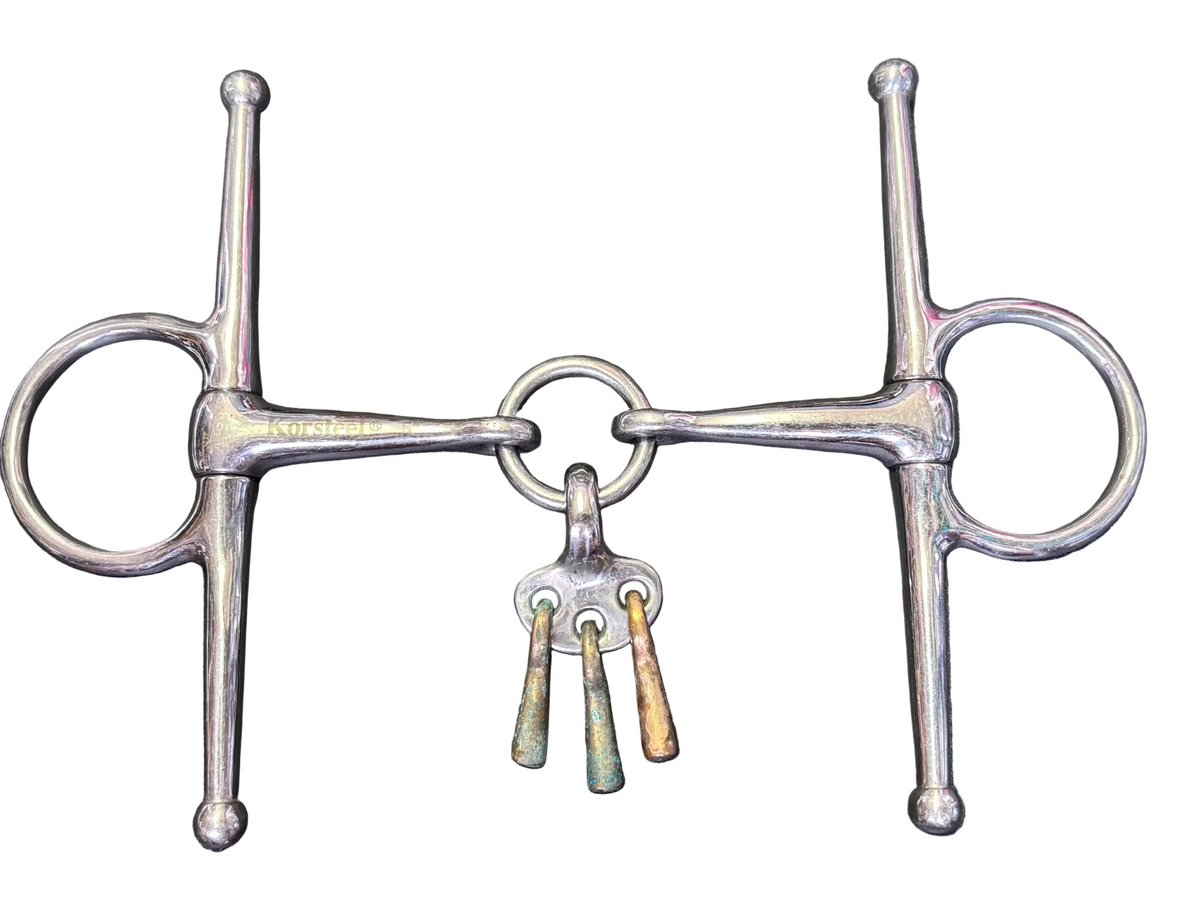 Full Cheek Snaffle with Copper Keys