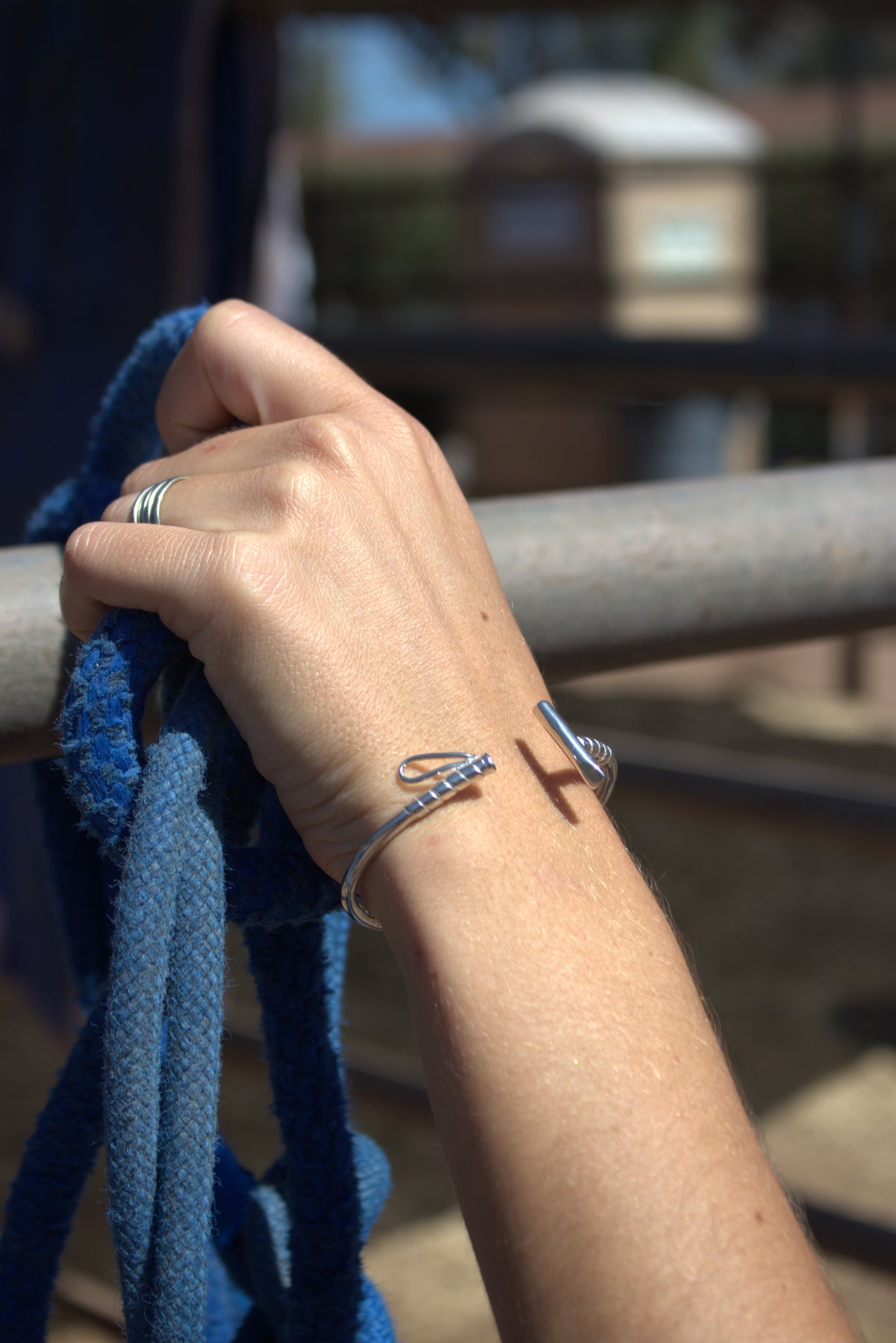 Indigo Bee Mallet Bracelets