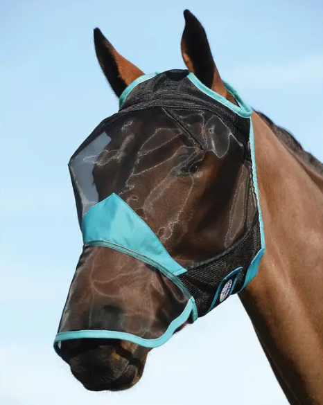 Weatherbeeta Comfitec flymask w/nose flap