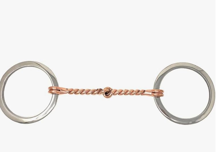 Korsteel Copper Twisted Wire Snaffle