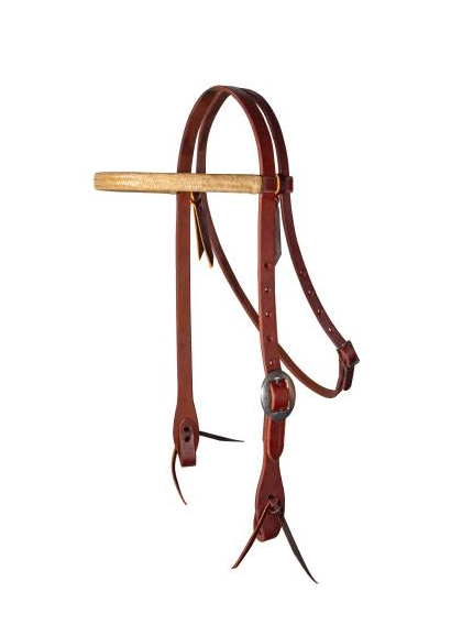 Pro Choice Rawhide Trimmed Headstall