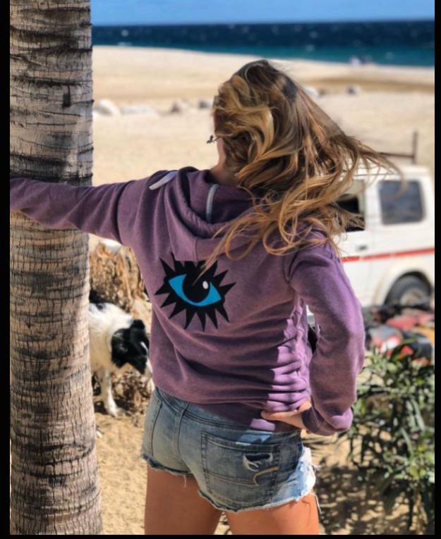 Turmalina Zip Crew Neck Sweatshirt