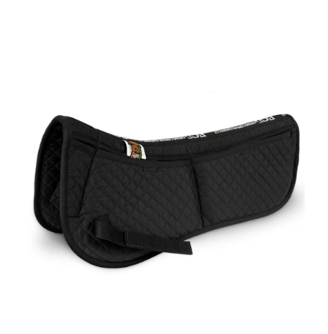 Equine Comfort Products Correction Half Pad With Memory Foam Inserts
