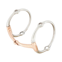 Big Ring Fixed Gag (Eggbutt) Copper