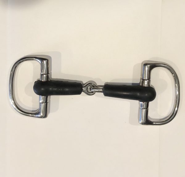 Rubber D Ring Snaffle